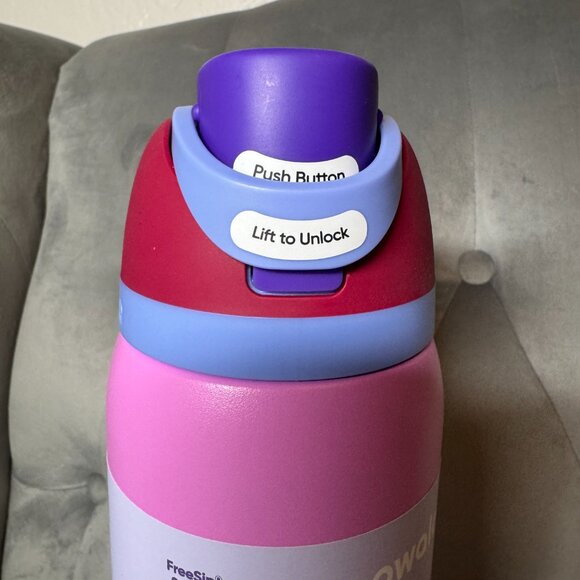 Owala 32oz FreeSip Electric Orchid Insulated Stainless Steel Water Bottle NWT - Picture 9 of 11
